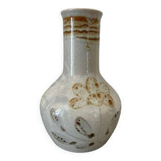 Vase céramique Sarreguemines
