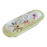 Comb holder or earthenware box with its lid