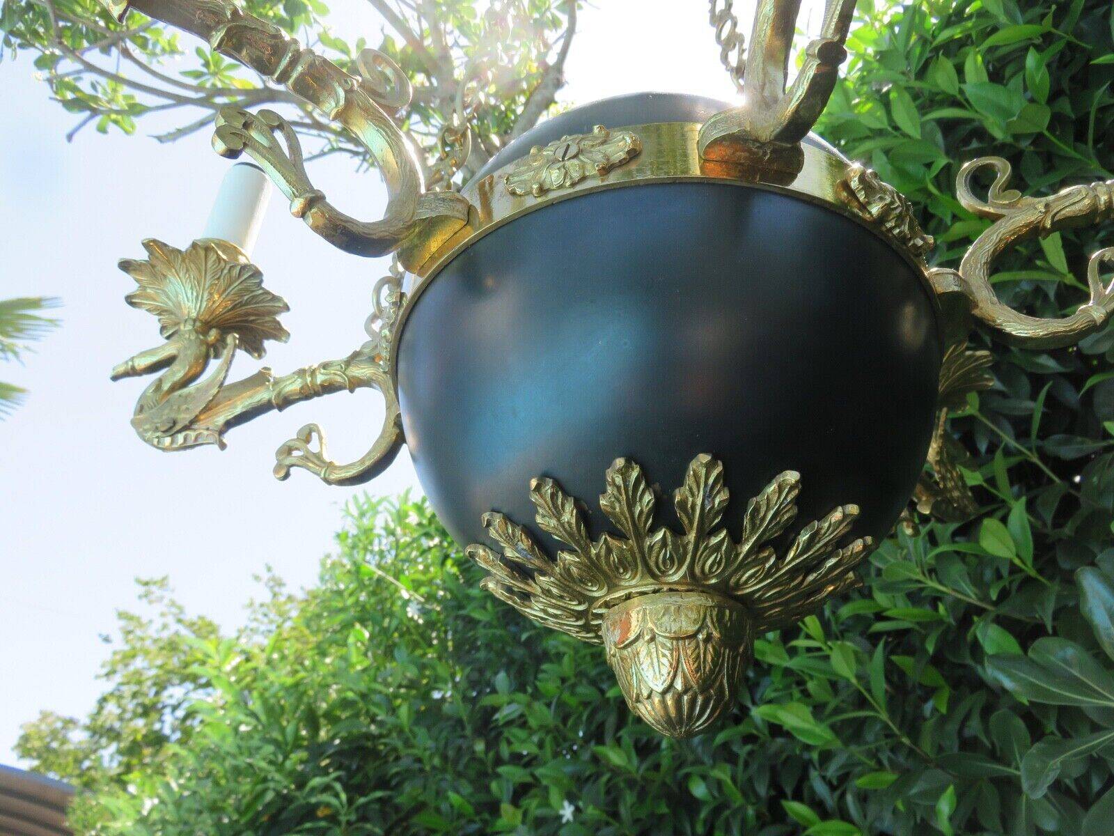 Empire chandelier Lucien Gau Paris