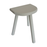 Tripod milking stool in patinated wood