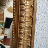 Miroir XIXe 117 x 94 cm fronton rocaille
