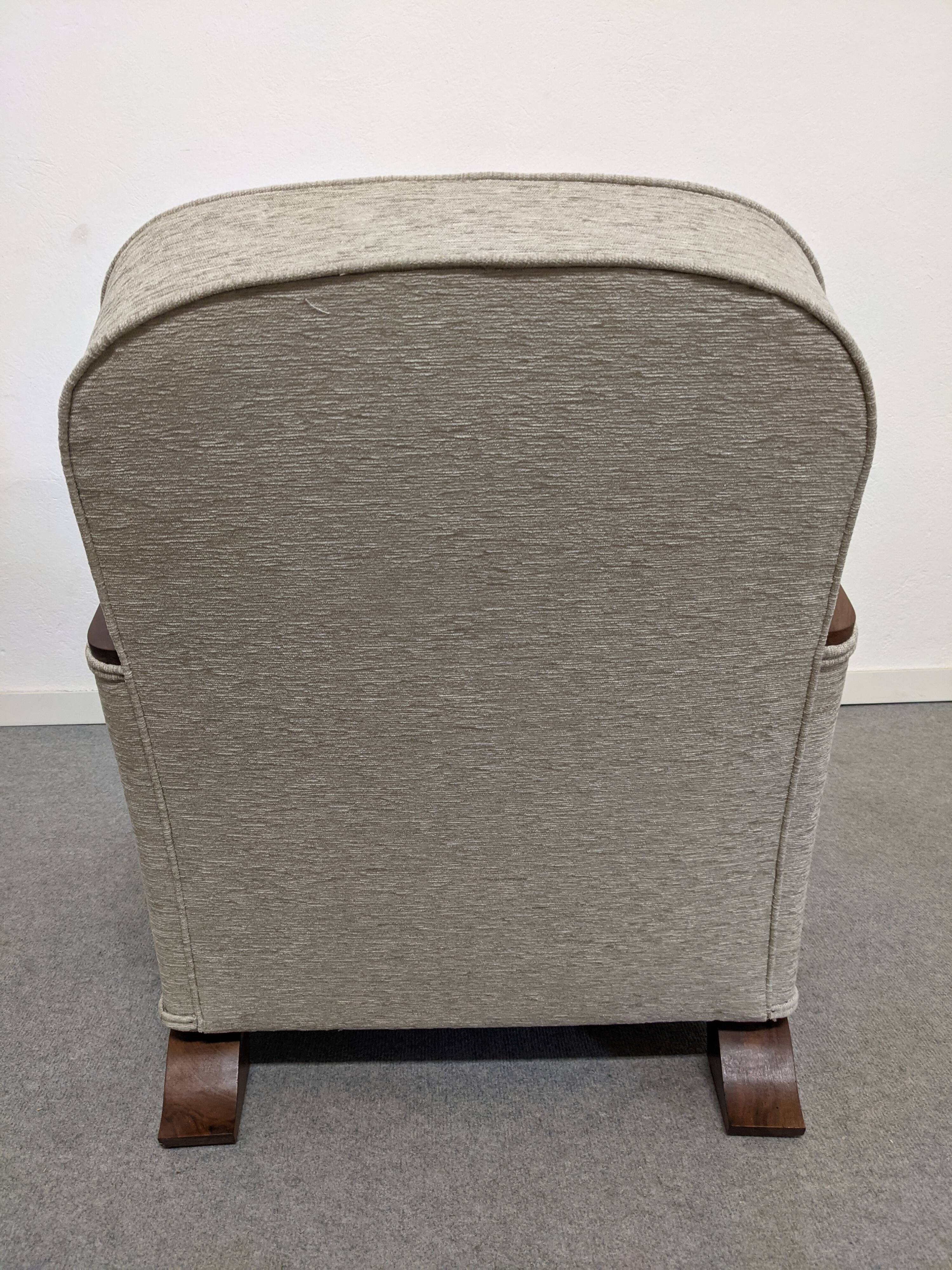 Art deco armchair from the 1920s