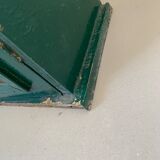 Wall vitrin with pediment