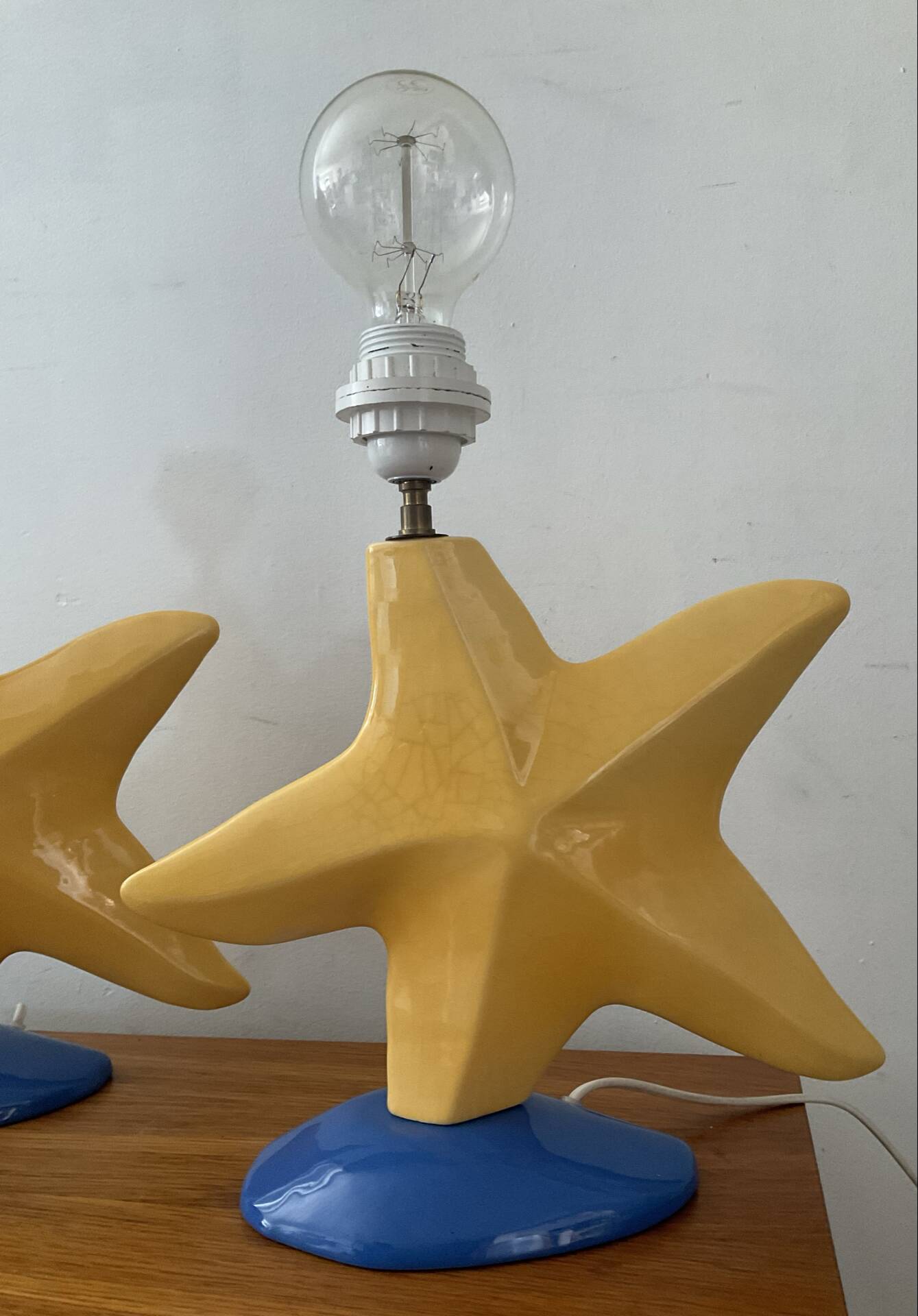 Paire de lampes PostModern par François Chatain