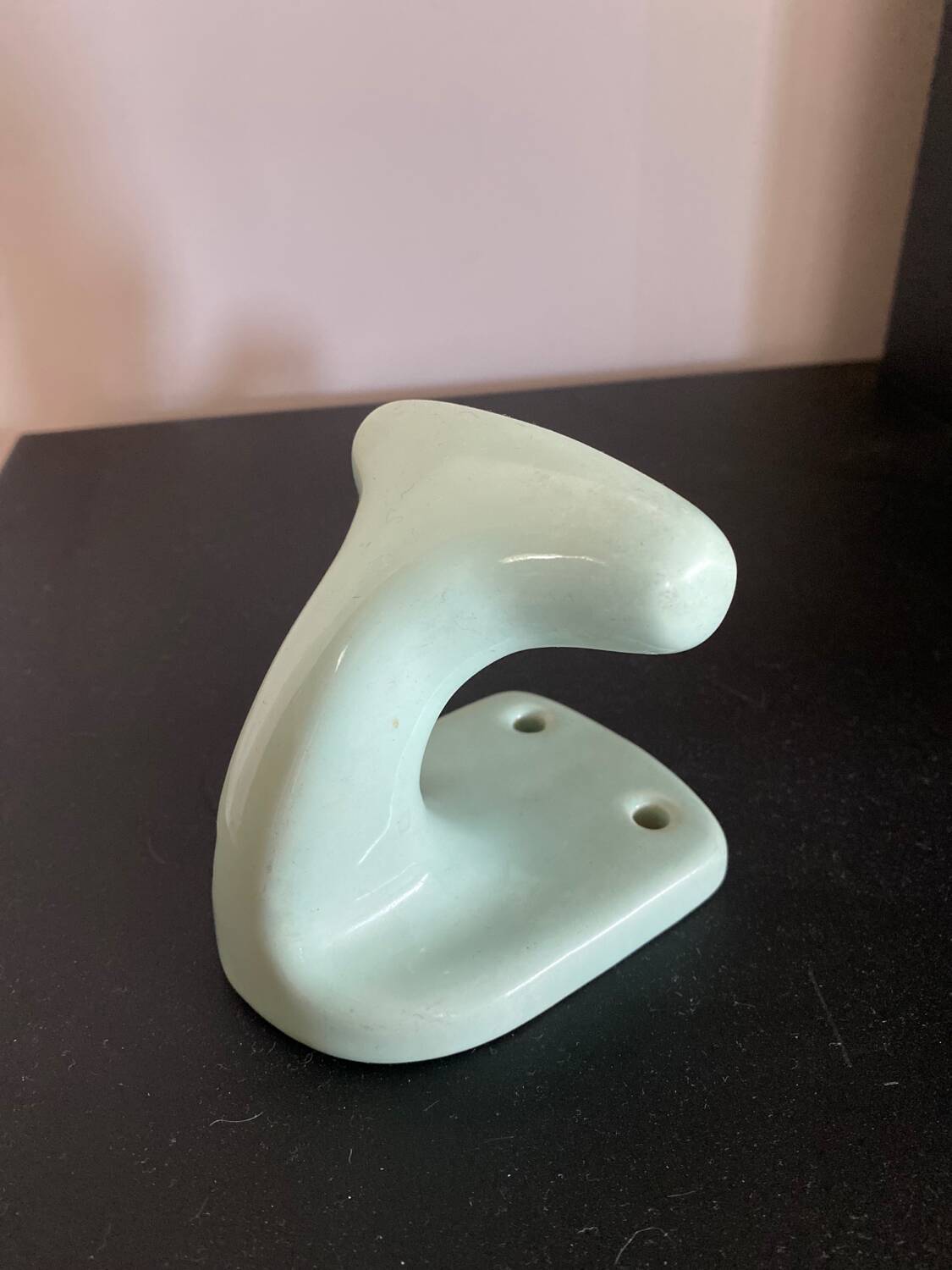 Ceramic towel holder