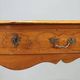 Baroque antique console in walnut and bronze, Italy, 18th century.