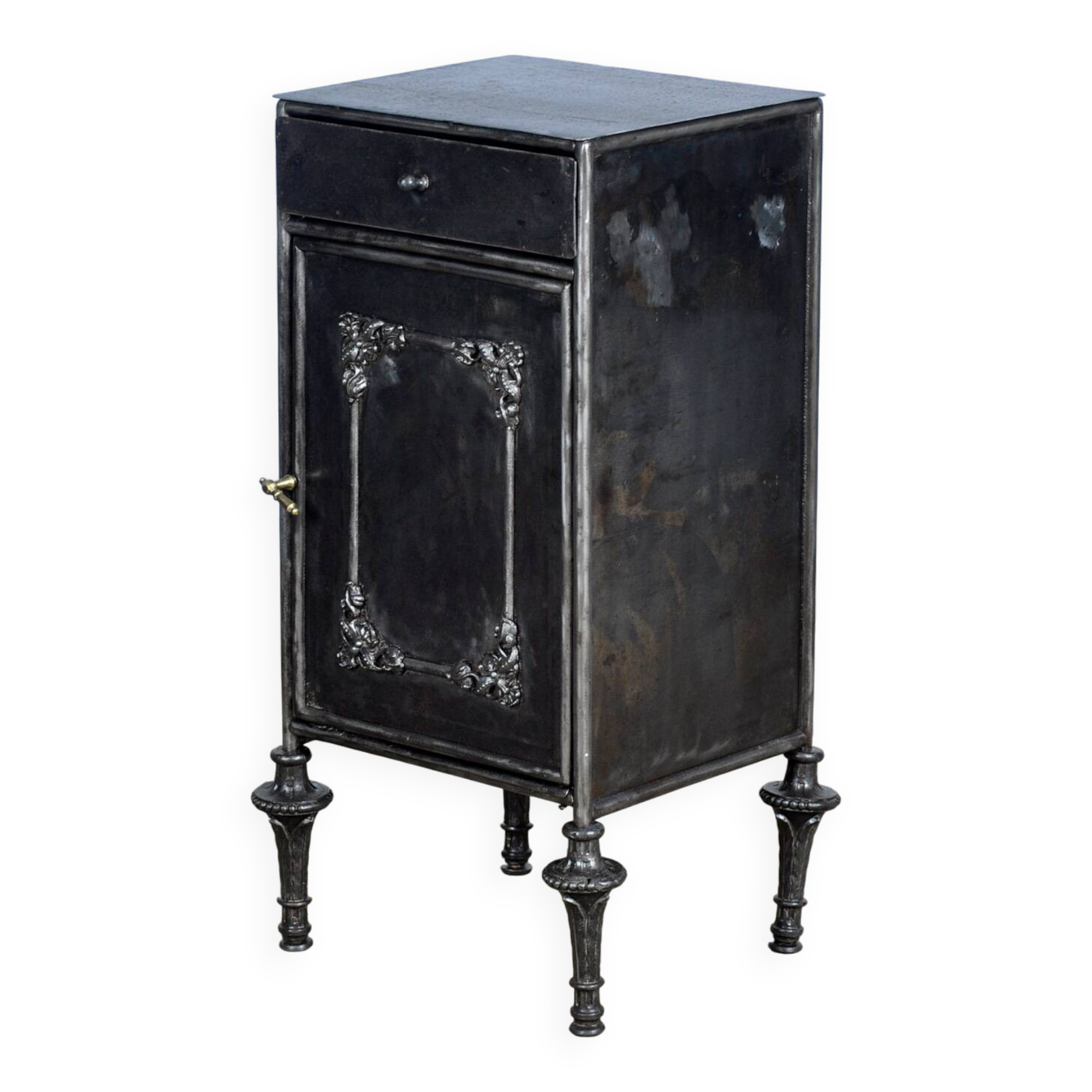 Iron nightstand, 1910s