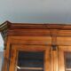 Large director's bookcase in solid walnut, 19th century.