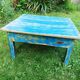 Table basse colorée