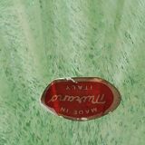 Pocket tray/Mail holder/Letter holder. Organic aquatic form. Blown Art Glass Murano Italy