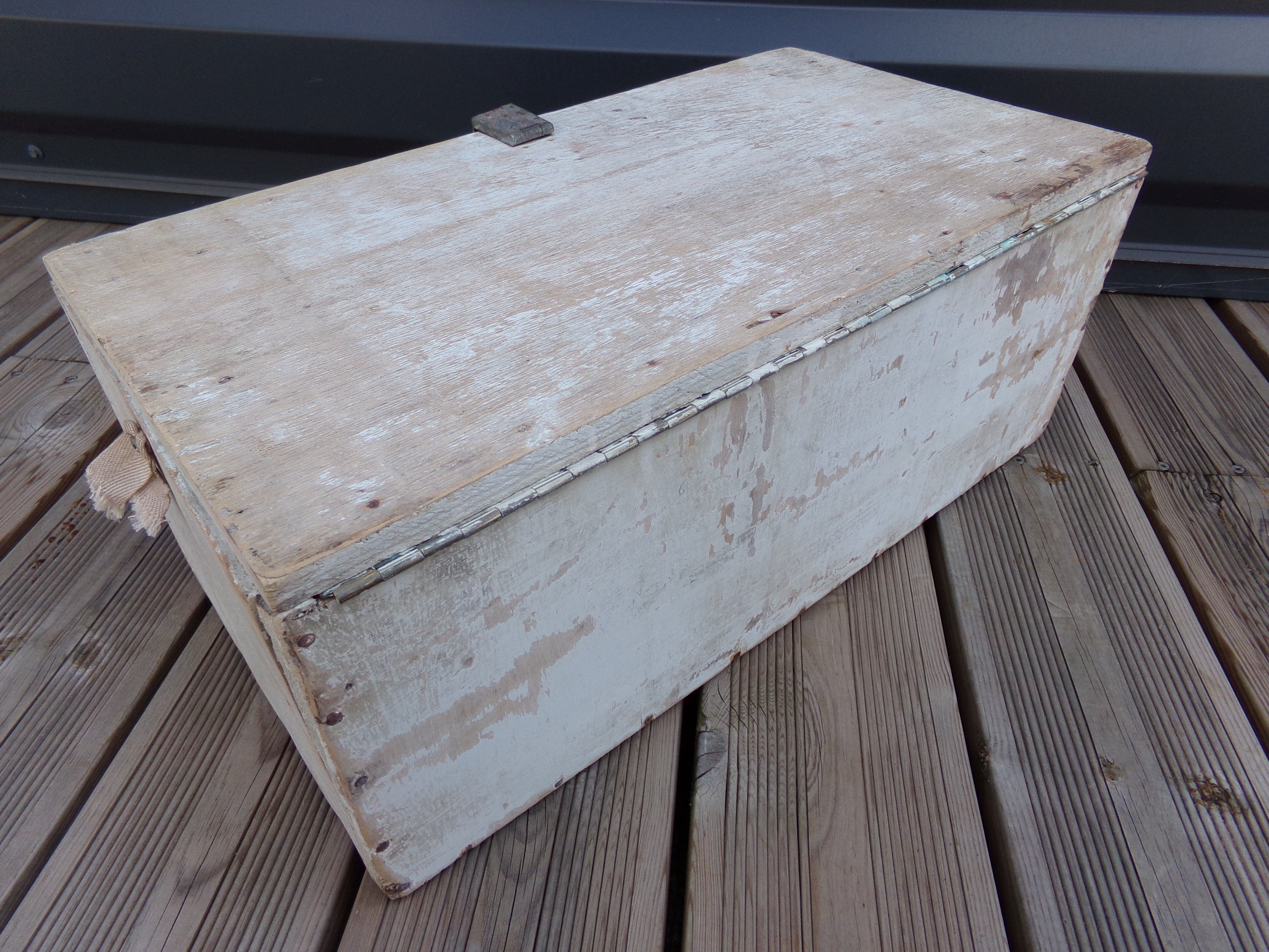 Wooden storage chest