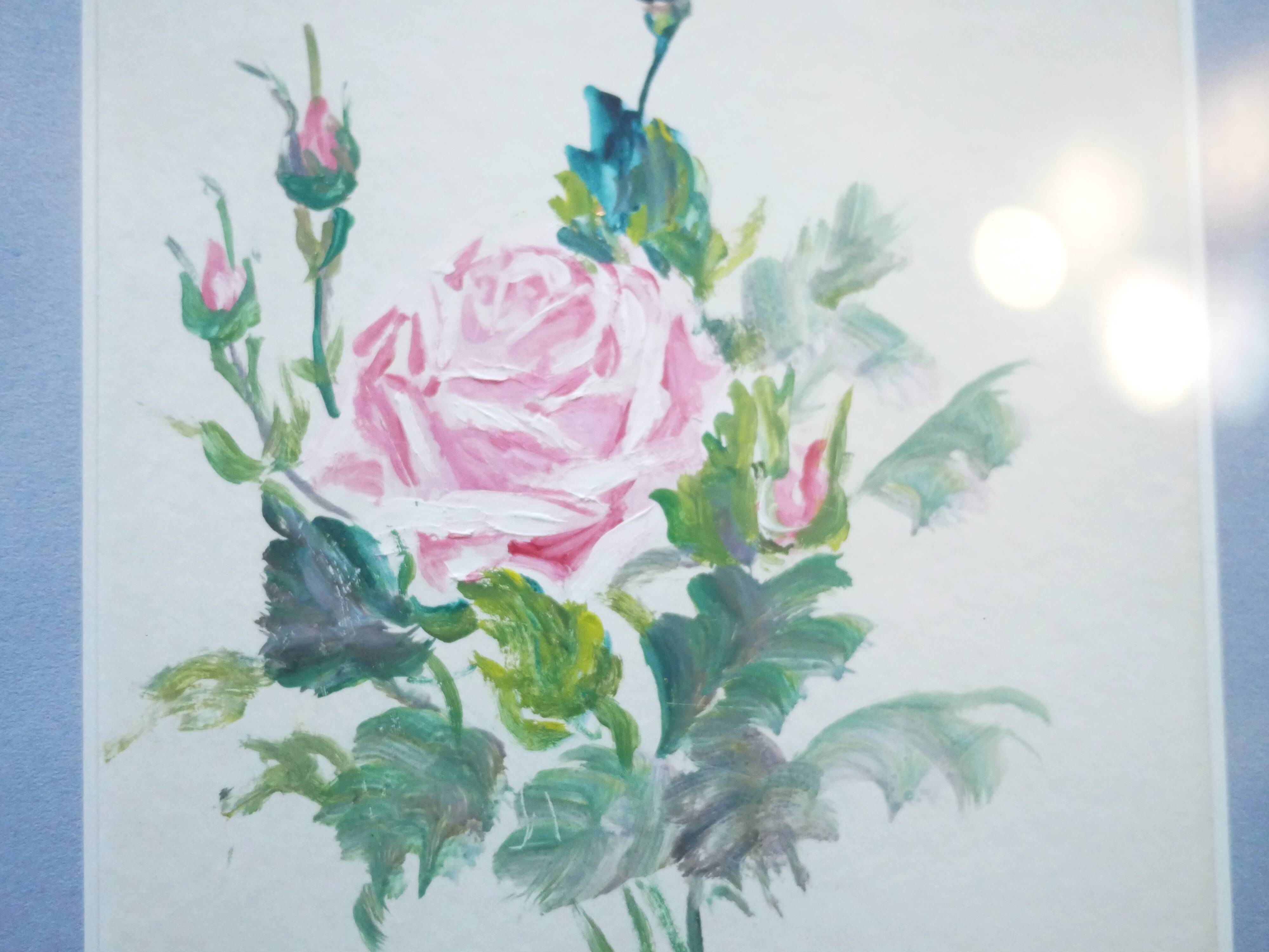 Old painting on paper