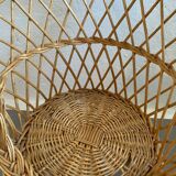 Vintage wicker child chair
