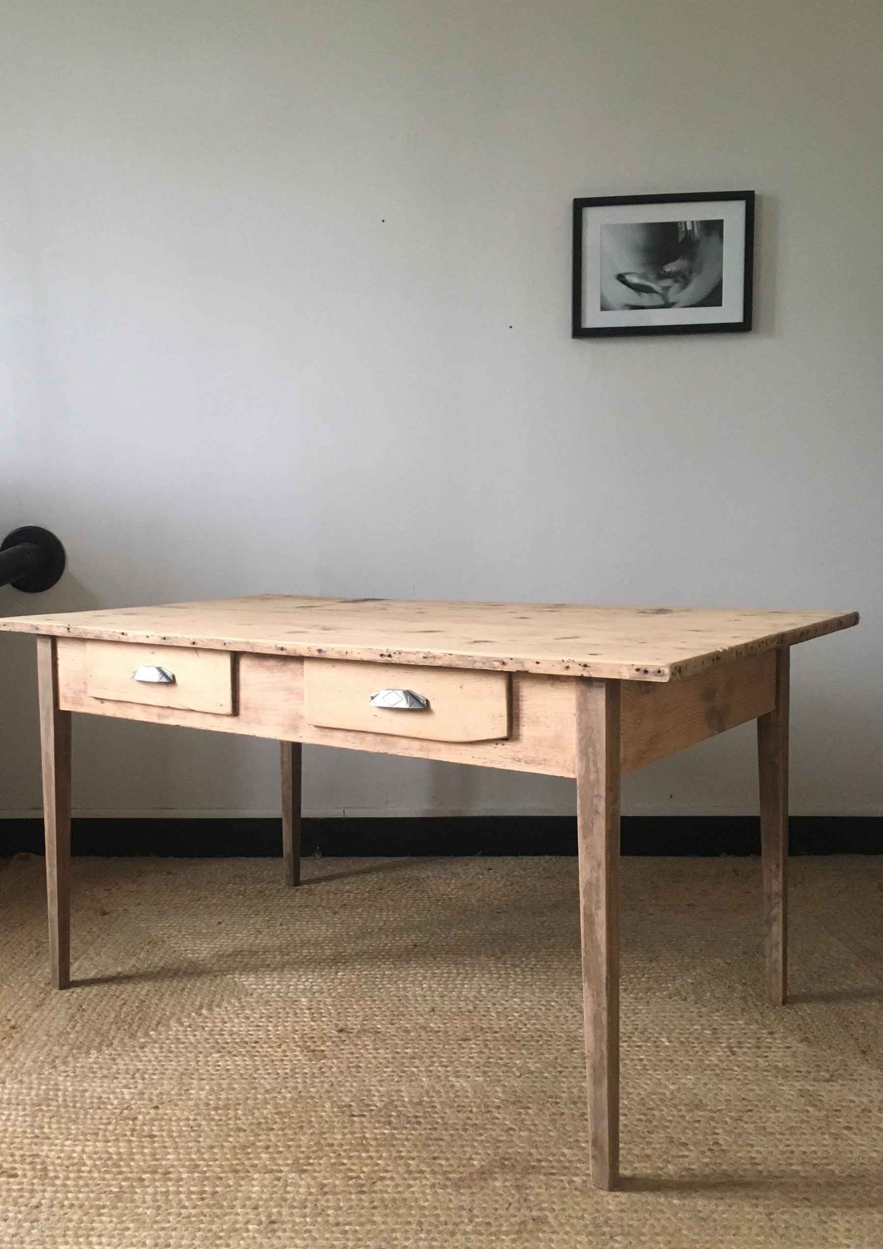 Antique dining table