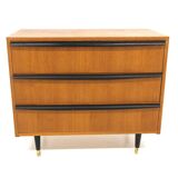 Scandinavian teak chest of drawers "Kansas", Möbel-IKÉA, Sweden, 1960