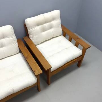 Retro armchairs by IKEA, late 20th century