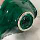 Green vintage ceramic cup