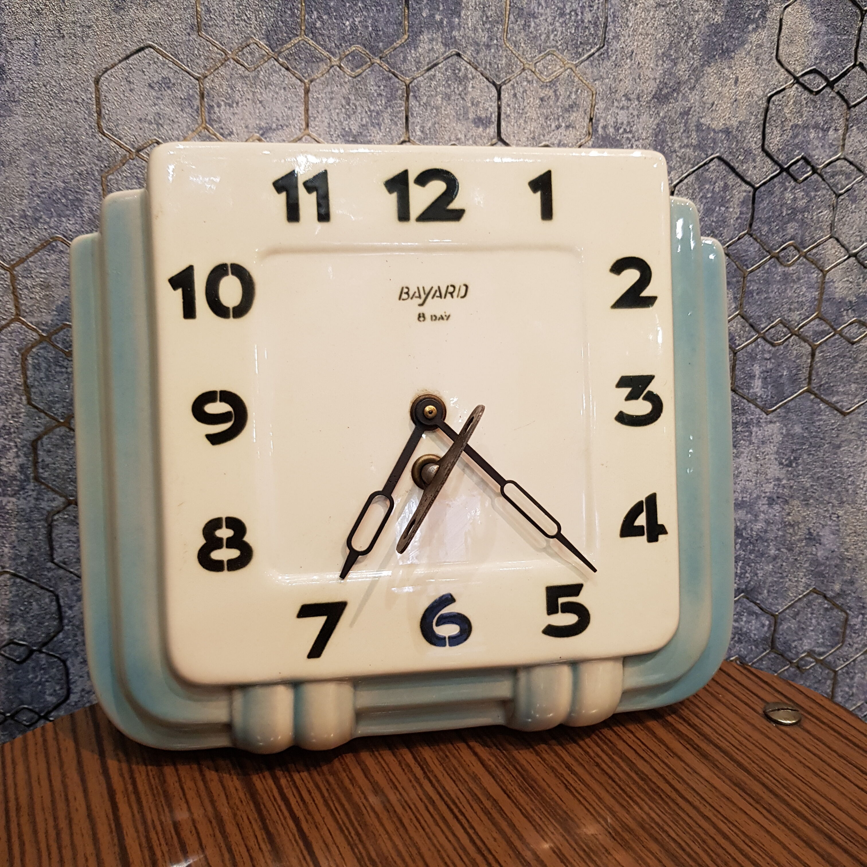 Ceramic wall clock Bayard