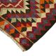 Turkish Handwoven Vintage Herki Kilim 88 cm x 336 cm