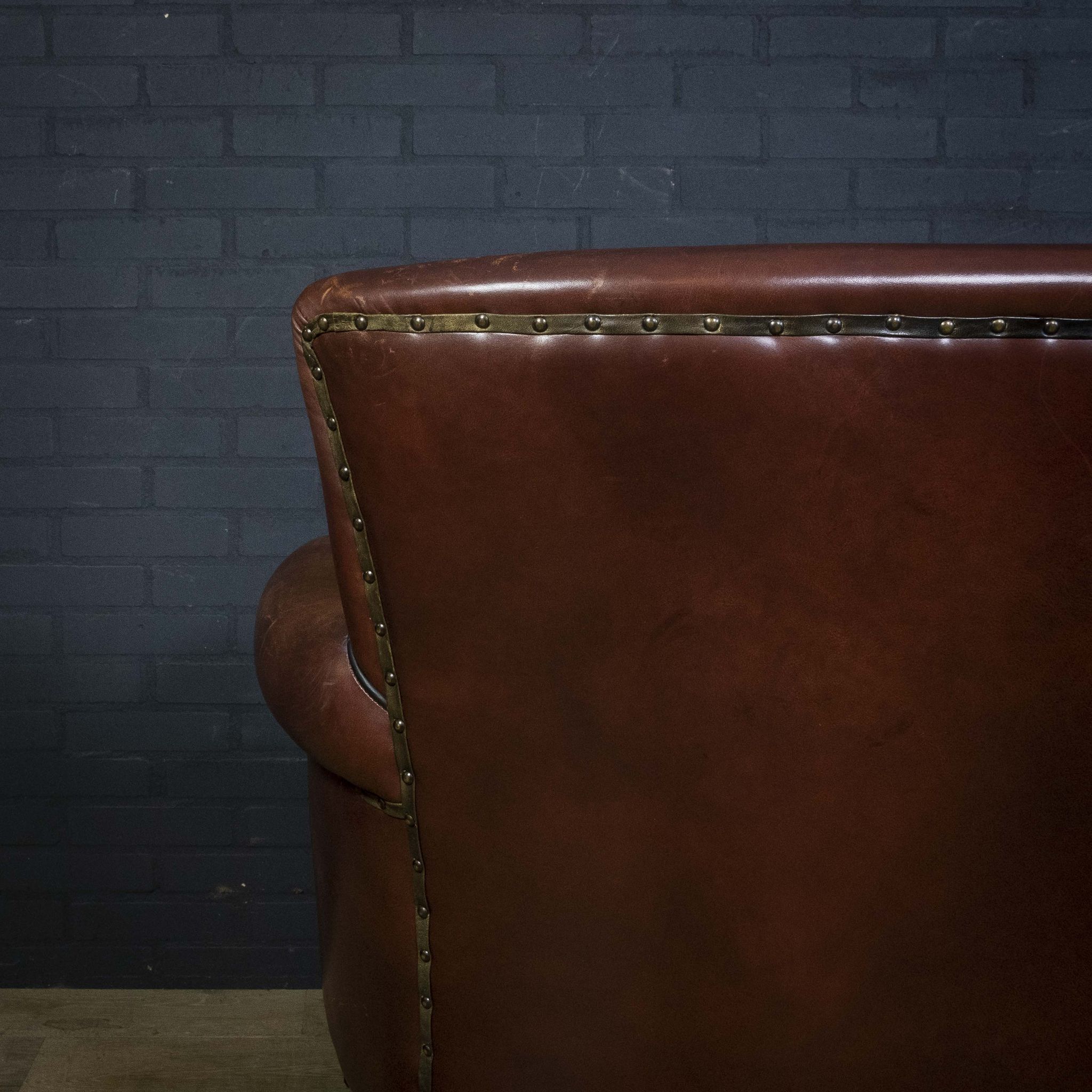 Vintage leather sofa