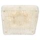 Square glass ice Murano ceiling light, Kaiser, Germany, 1970s