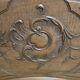 Antique carved wooden headboard, Louis XV style – early 20th century