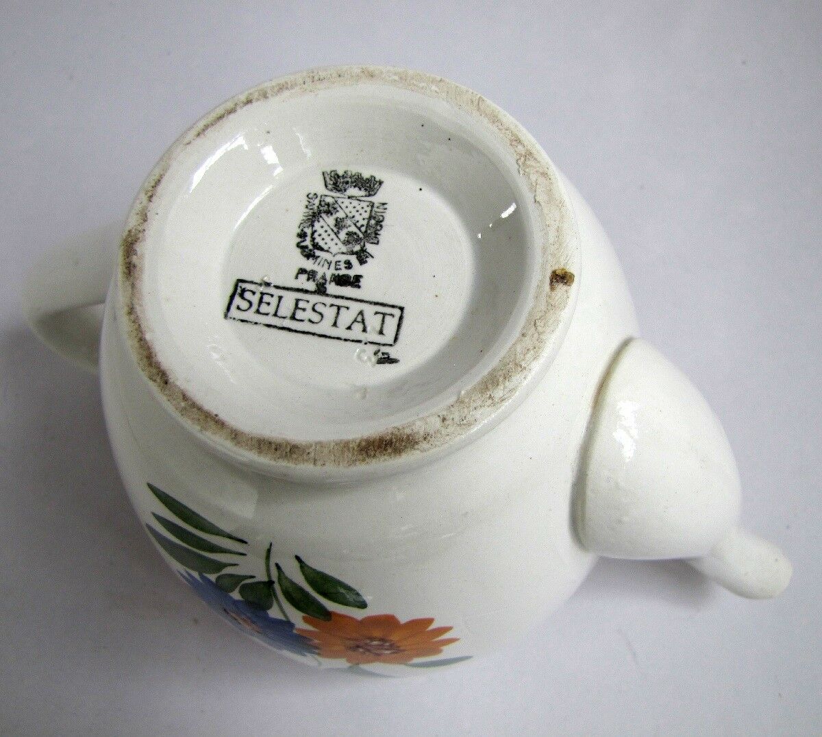 Cafeteria decoration selestat schlettstadt in sarreguemines earthenware