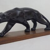 Sculpture Panther after S. Melani, 1930s