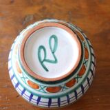 Ceramic bowl signed Robert Picault