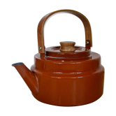 Kettle hygge Scandinavian metal & wood
