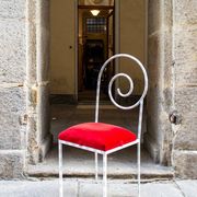 Sedia Suspiral by Luigi Serafini by Sawaya & Moroni, 1986