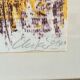 Günther UECKER - Original Signed Lithograph 2014 - Ed. Breckner - 99/140