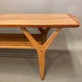 Scandinavian design coffee table 1950.