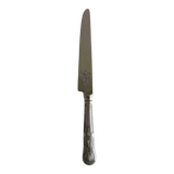 Couteau en métal argenté