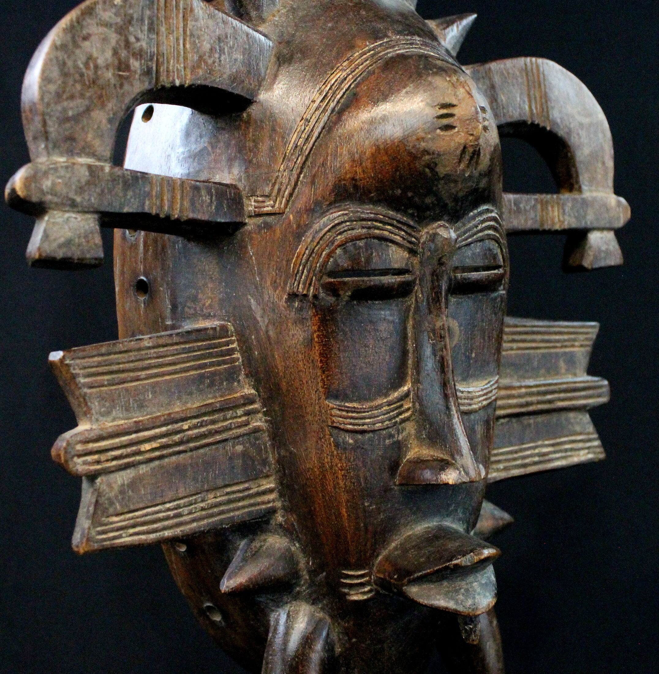 Kpelie Senoufo mask Ivory Coast