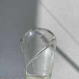 Murano transparent glass vase