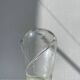 Murano transparent glass vase