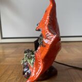 Vallauris night light 1950s signed