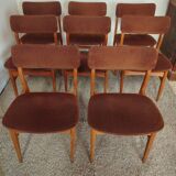 8 Svandinavian style chairs