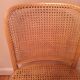 Set de 2 chaises cannées vintage