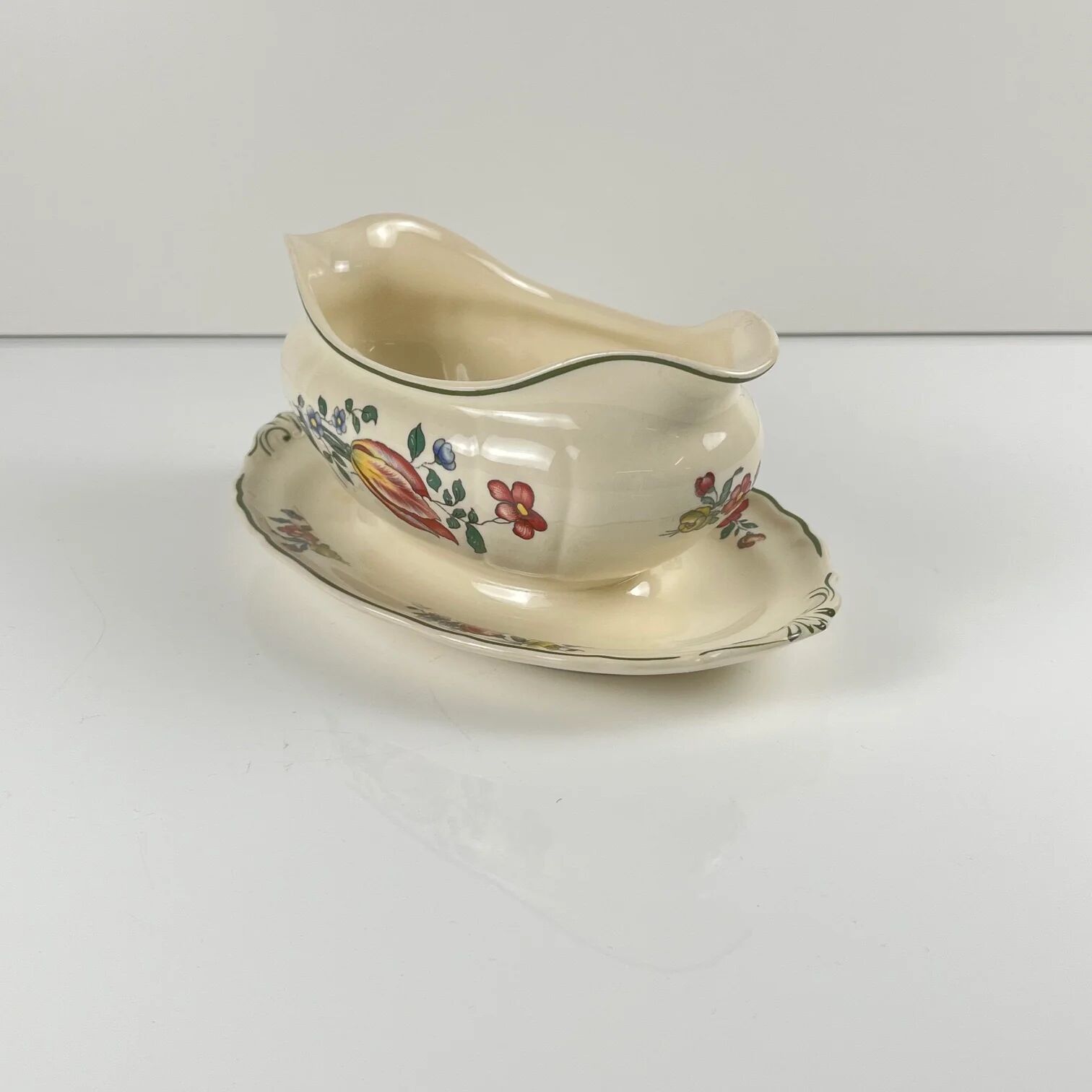 Sauceboat Villeroy & Boch "Old Strasbourg", 1940s/50s