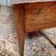 Table with a kneading trough in beech from the 19th century.