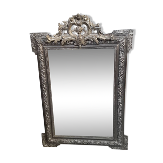 Nineteenth time Napoleon lll mirror - 66x97cm