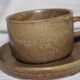 Lot de 3 tasses à café ou thé en grès