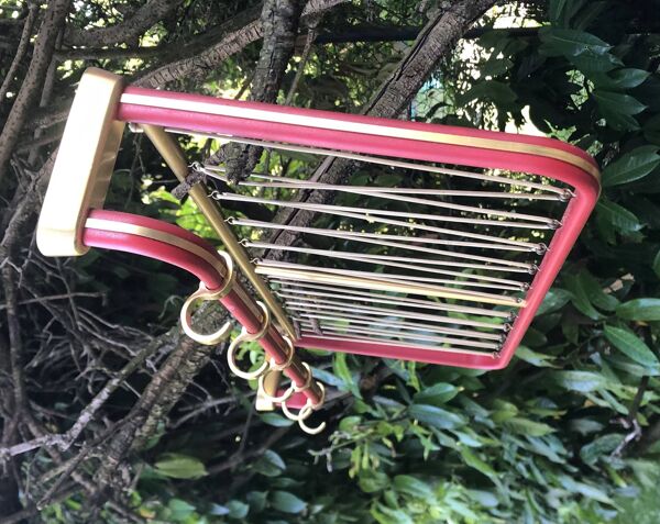 Portemanteau mural SNCF vintage Années 60