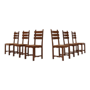 ensemble de six chaises