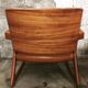 Fauteuil dit « traîneau » Editeur Baumann et Ottoman
