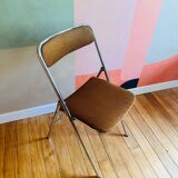 Folding chair fold chair Souvignet vintage 70'