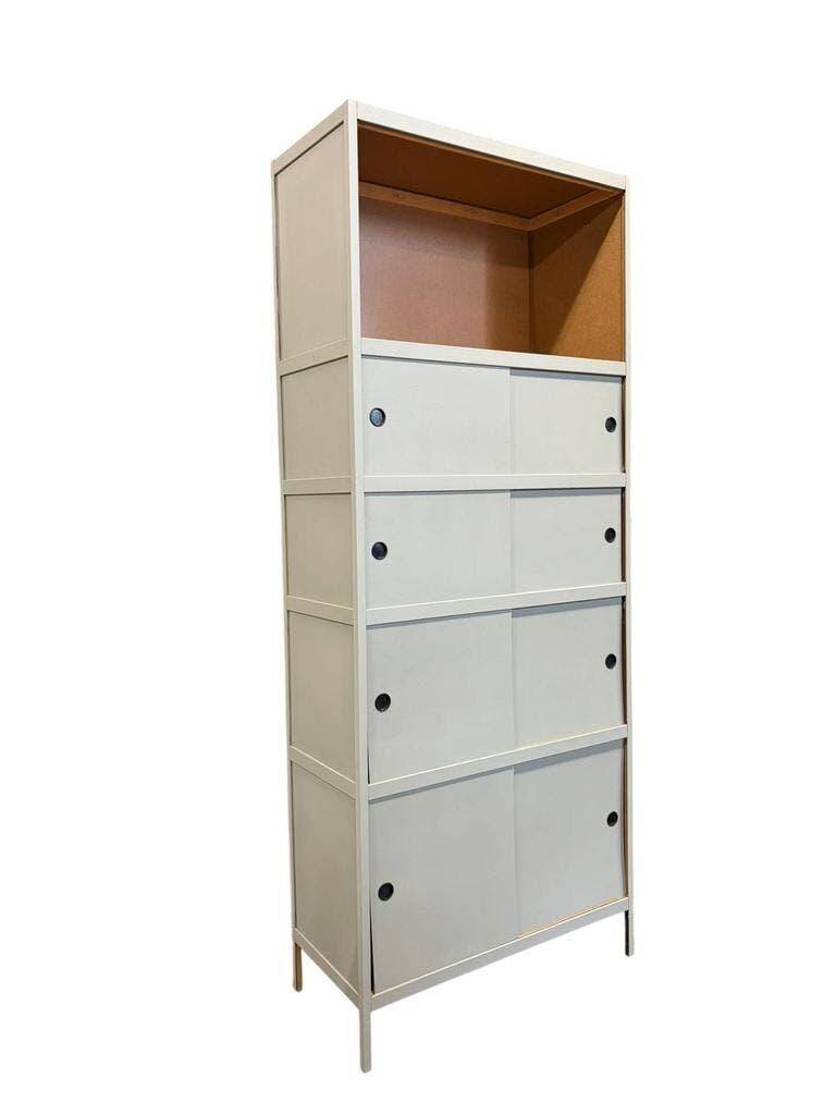 Vintage grey Kewlox wardrobe / shelf