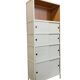 Vintage grey Kewlox wardrobe / shelf